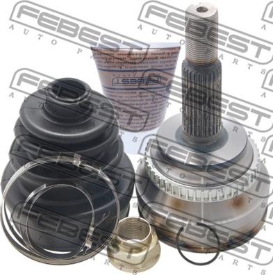 Febest 0110-072A48 - Kit giunti, Semiasse autozon.pro