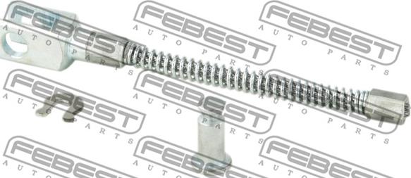 Febest 01100-FZJ70R-KIT - Cavo comando, Freno stazionamento autozon.pro