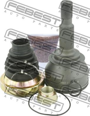 Febest 0110-GRX133R - Kit giunti, Semiasse autozon.pro