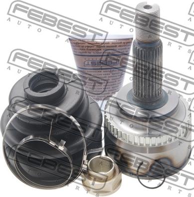 Febest 0110-ZZE120A48 - Kit giunti, Semiasse autozon.pro