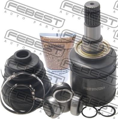 Febest 0111-CT220LH - Kit giunti, Semiasse autozon.pro