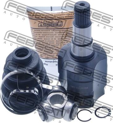 Febest 0111-GRX125LH - Kit giunti, Semiasse autozon.pro