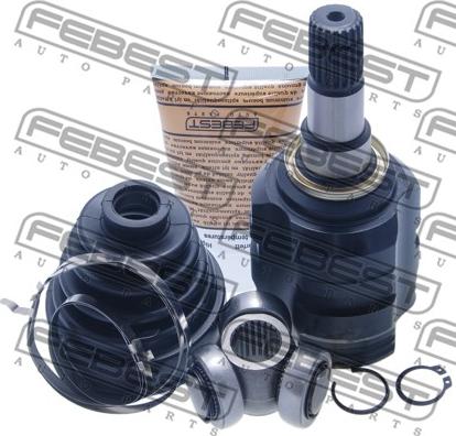 Febest 0111-SXM10LH - Kit giunti, Semiasse autozon.pro