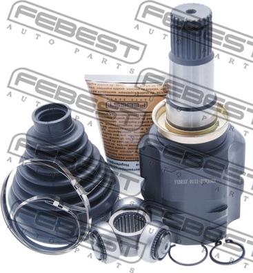 Febest 0111-ZVW30RH - Kit giunti, Semiasse autozon.pro