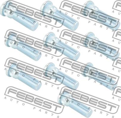 Febest 0184-001-PCS10 - Bullone ruota autozon.pro