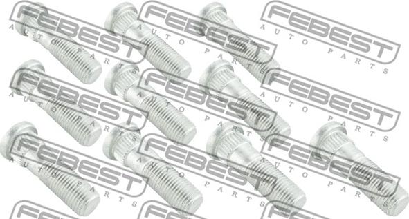 Febest 0884-001-PCS10 - Bullone ruota autozon.pro