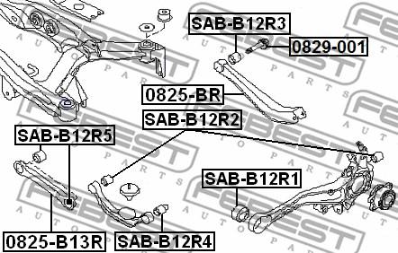 Febest 0829-001 - Bullone correzione campanatura autozon.pro