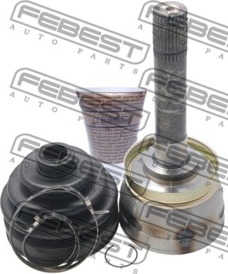 Febest 0210-064 - Kit giunti, Semiasse autozon.pro