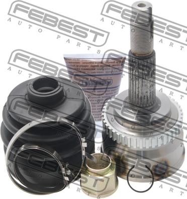 Febest 0210-061A42 - Kit giunti, Semiasse autozon.pro