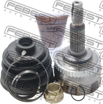 Febest 0210-034A44 - Kit giunti, Semiasse autozon.pro