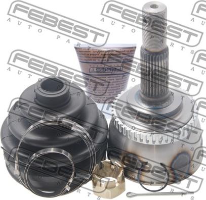 Febest 0210-C24A44 - Kit giunti, Semiasse autozon.pro