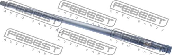 Febest 0212-Y61LH - Albero motore / Semiasse autozon.pro