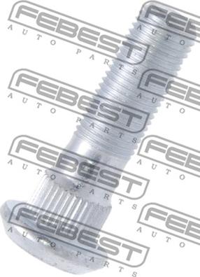 Febest 0284-004 - Bullone ruota autozon.pro