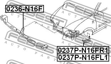 Febest 0236-N16F - Pannellatura anteriore autozon.pro