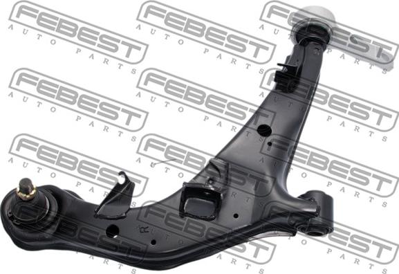 Febest 0224-P12RH - Braccio oscillante, Sospensione ruota autozon.pro