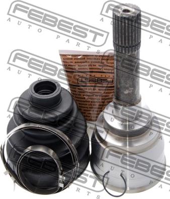 Febest 0710-034 - Kit giunti, Semiasse autozon.pro