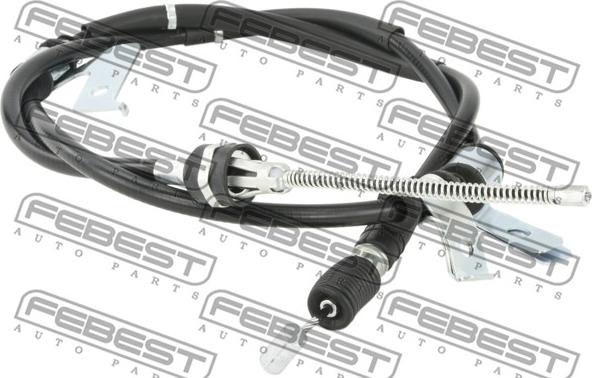 Febest 07100-SN413RH - Cavo comando, Freno stazionamento autozon.pro