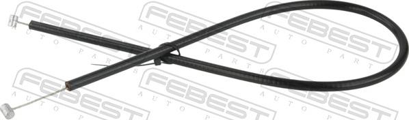 Febest 19101-E46F - Cavo comando cofano motore autozon.pro