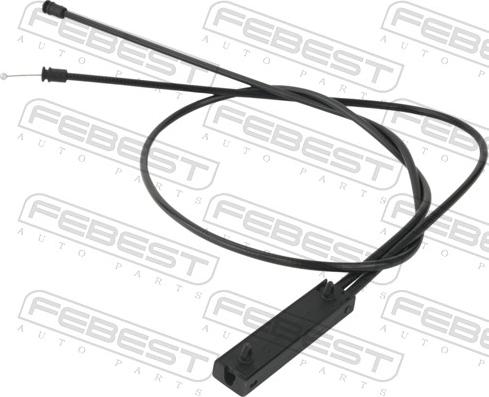 Febest 19101-E83F - Cavo comando cofano motore autozon.pro