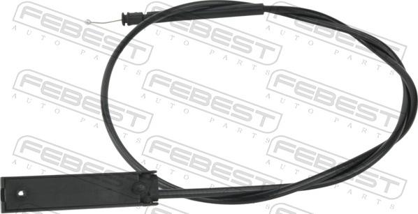 Febest 19101-E87TU2F - Cavo comando cofano motore autozon.pro