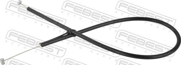 Febest 19101-E36F - Cavo comando cofano motore autozon.pro