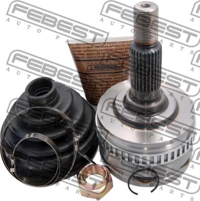 Febest 1610-801A48 - Kit giunti, Semiasse autozon.pro