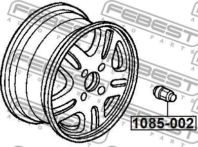 Febest 1085-002 - Dado ruota autozon.pro