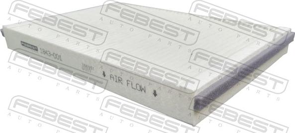 Febest 1843-001 - Filtro, Aria abitacolo autozon.pro