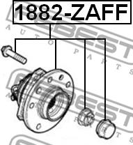 Febest 1882-ZAFF - Mozzo ruota autozon.pro