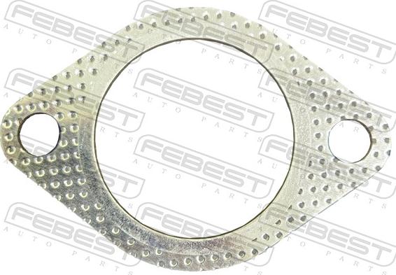 Febest 12492-003 - Guarnizione, Tubo gas scarico autozon.pro