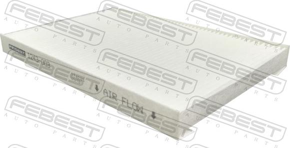 Febest 1243-003 - Filtro, Aria abitacolo autozon.pro