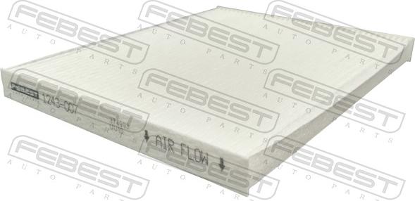 Febest 1243-007 - Filtro, Aria abitacolo autozon.pro