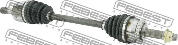 Febest 1214-SOLLH - Albero motore / Semiasse autozon.pro