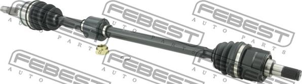 Febest 1214-SOLRH - Albero motore / Semiasse autozon.pro