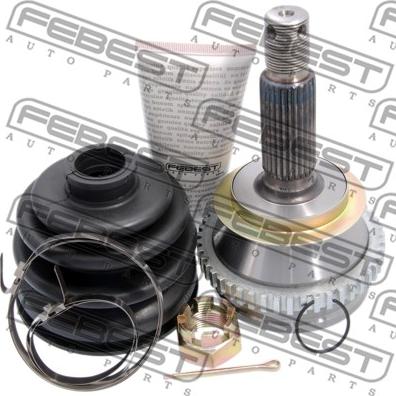 Febest 1210-011A47 - Kit giunti, Semiasse autozon.pro