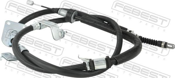 Febest 12100-D7LH - Cavo comando, Freno stazionamento autozon.pro