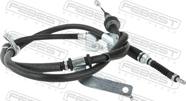 Febest 12100-D7RH - Cavo comando, Freno stazionamento autozon.pro