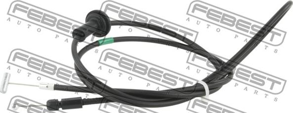 Febest 12101-H5L - Cavo comando cofano motore autozon.pro