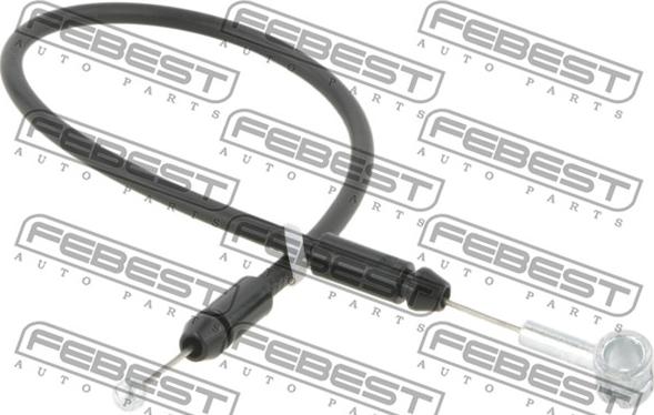 Febest 12101-SDS - Cavo comando cofano motore autozon.pro