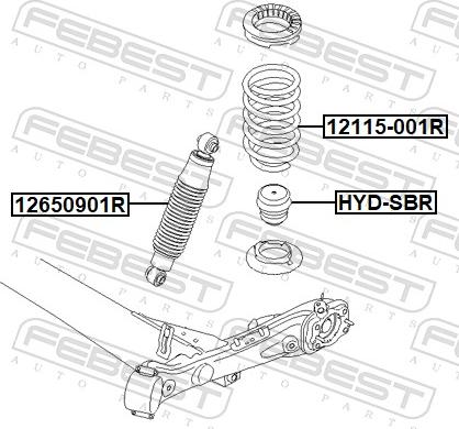 Febest 12115-001R - Molla autotelaio autozon.pro