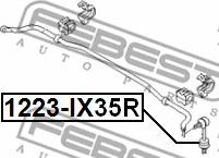 Febest 1223-IX35R - Asta / Puntone, Stabilizzatore autozon.pro