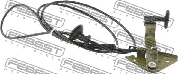 Febest 17101-A4B5 - Cavo comando cofano motore autozon.pro