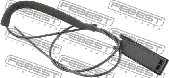 Febest 17101-A8D3C - Cavo comando cofano motore autozon.pro