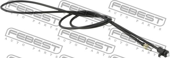 Febest 17101-A8D3RH - Cavo comando cofano motore autozon.pro