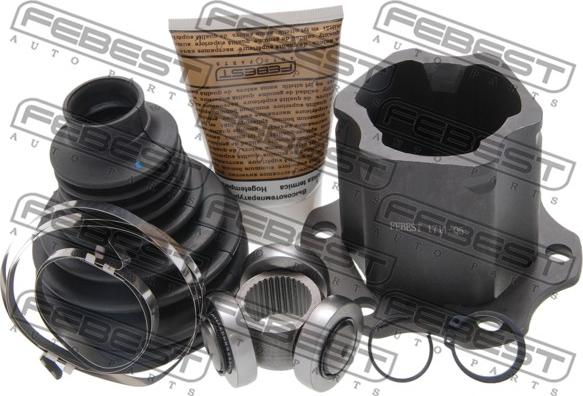 Febest 1711-Q5 - Kit giunti, Semiasse autozon.pro