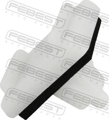 Febest 88570-012 - Clip, Fregio / Modanatura protettiva autozon.pro