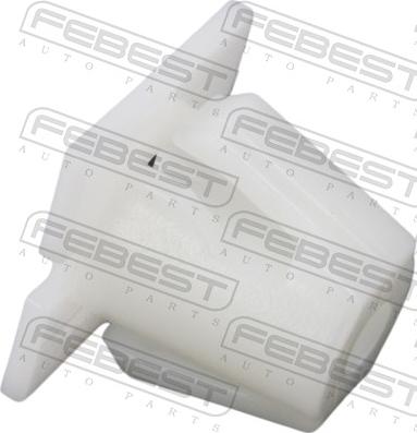 Febest 88570-194 - Clip, Fregio / Modanatura protettiva autozon.pro