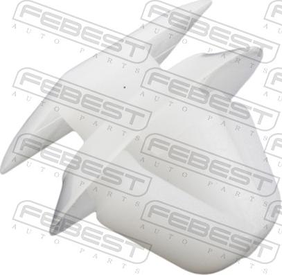 Febest 88570-144 - Clip, Fregio / Modanatura protettiva autozon.pro