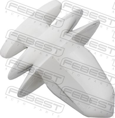 Febest 88570-132 - Clip, Fregio / Modanatura protettiva autozon.pro