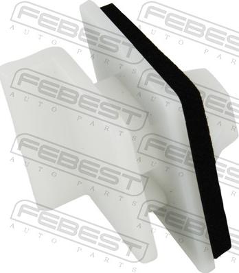 Febest 88570-125 - Clip, Fregio / Modanatura protettiva autozon.pro